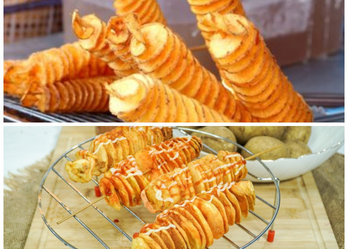 Rahasia Kentang Spiral Tetap Gurih dan Renyah, Cocok untuk Camilan Harian