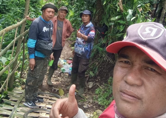 Belum Terealisasi Musrenbang, Masyarakat Dempo Utara Bangun Akses Pertanian