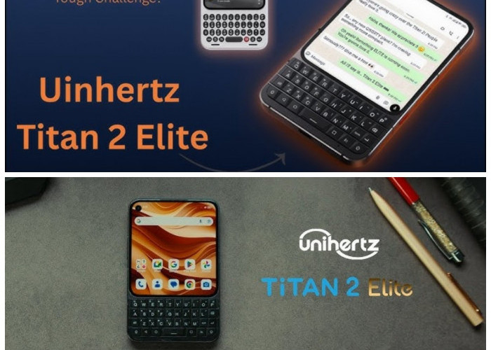 Anti Mainstream! Titan 2 Elite dan Pro Tampil dengan Keyboard Fisik, Simak Spek Lengkapnya