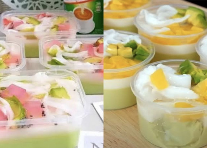 Resep Puding Es Teler, Dessert Kekinian yang Mudah dan Lezat