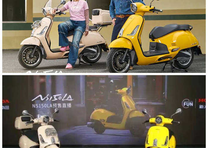 Honda NS150LA Resmi Hadir, Skutik Retro Bergaya Klasik dengan Fitur Modern yang Siap Mencuri Perhatian