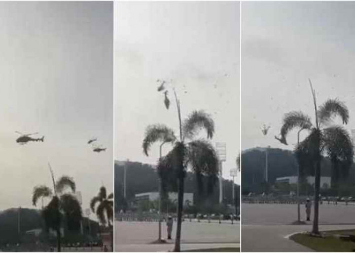 Dua Helikopter AL Malaysia Tabrakan Saat Flyover, 10 Orang Tewas, Penyebabnya Ini