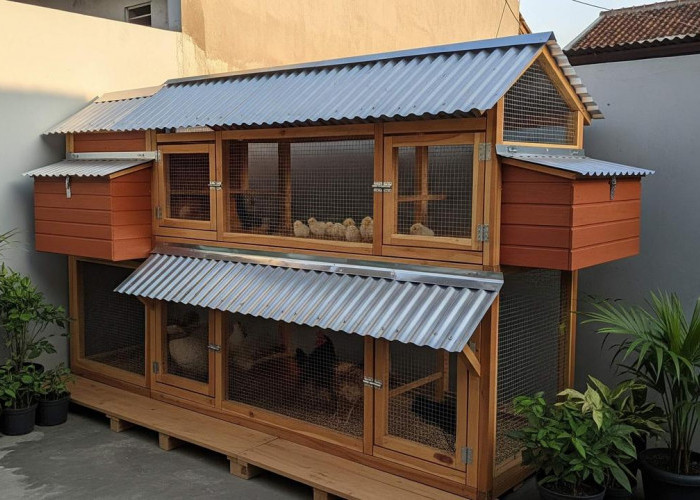 5 Inspirasi Kandang Ayam Close House Mini: Desain Efisien dan Ideal untuk Lahan Terbatas