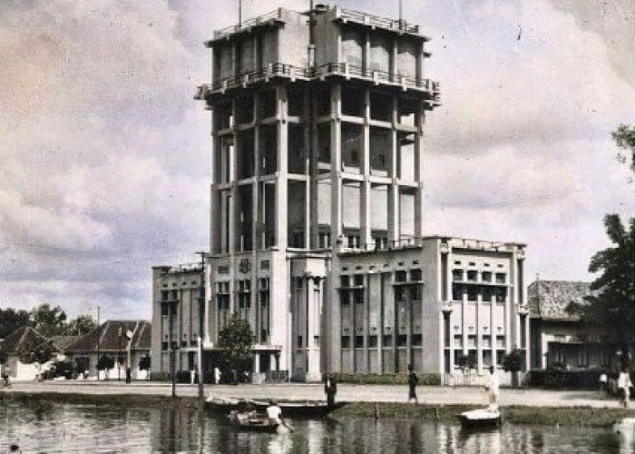 Sejarah Gedung Waikota Palembang, Dulunya Tempat Menampung 12.000 Kubik Air