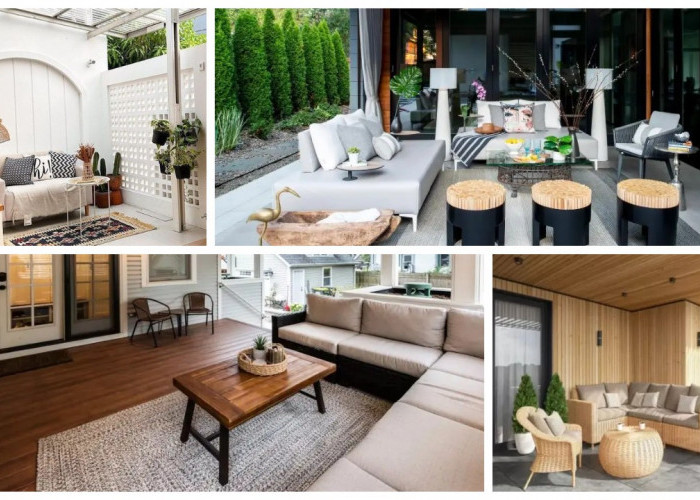 13 Ide Ruang Tamu di Teras Rumah: Cantik, Nyaman, dan Bikin Tamu Betah!