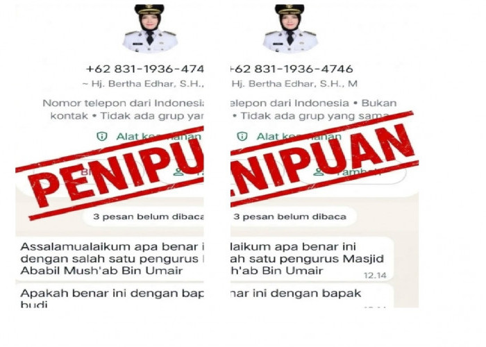 Waspada, Penipuan Catut Nama Wawako Via Whastsapp