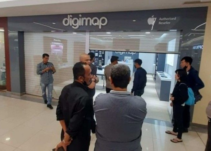 Polisi Berhasil Ringkus 2 Pelaku Pencurian 46 Buah iPhone dari Toko Digimap Palembang Indah Mall