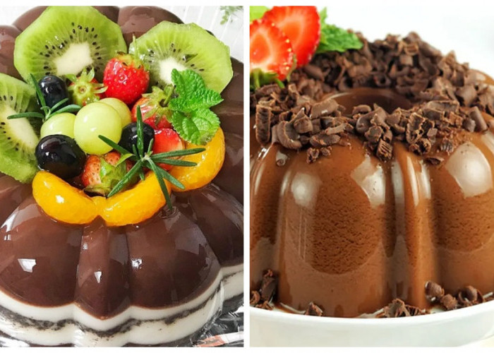 Puding Jelly Cokelat Sederhana, Simak Begini Cara Buatnya! 