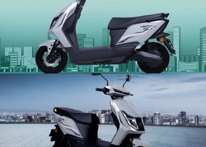 New United MX1200 Lithium, Motor Listrik Ringan dengan Jarak Tempuh 75 Km, Begini Spesifikasi Lengkapnya!