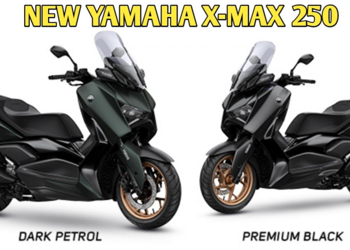 Kesempurnaan Detail Sentuhan Pembaruan pada XMAX Connected Premium Black