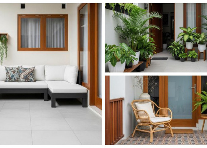 Rekomendasi Desain Teras Mungil dengan Keramik Murah, Tampak Mewah dan Elegan Tanpa Bikin Kantong Bolong
