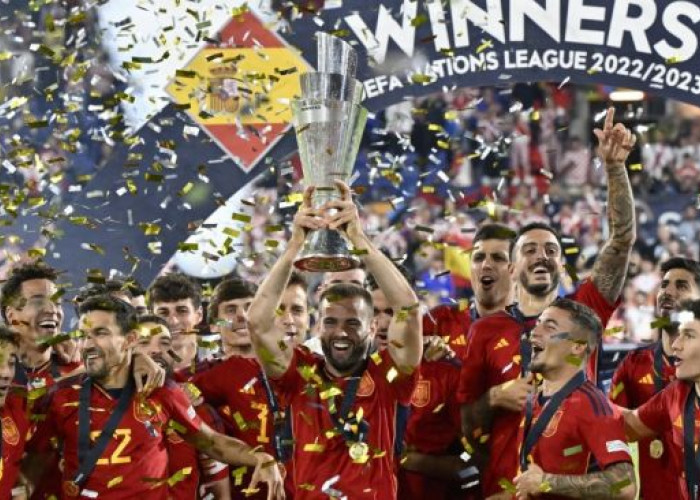 Final UNL 2023 : Usai Kandaskan Kroasia, Spanyol Sukses Merebut Gelar Juara