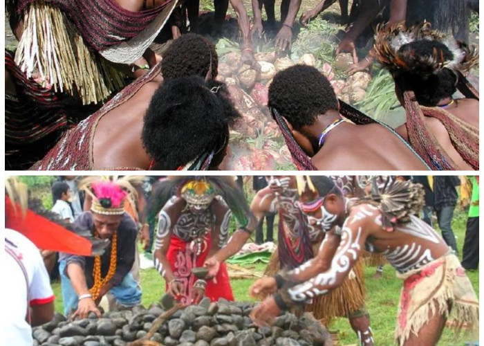 Memahami Sejarah Upacara Bakar Batu di Papua: Simbol Persatuan dan Rasa Syukur!