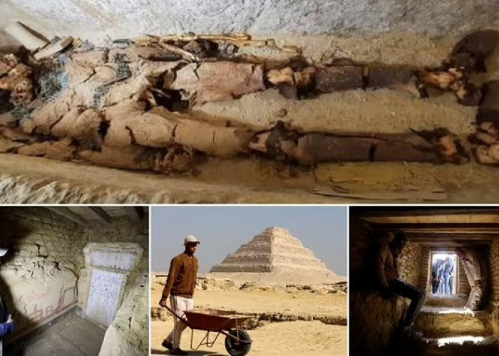 Arkeolog Menemukan Makam Megah Berusia 4.300 Tahun di Dahshur, Mesir