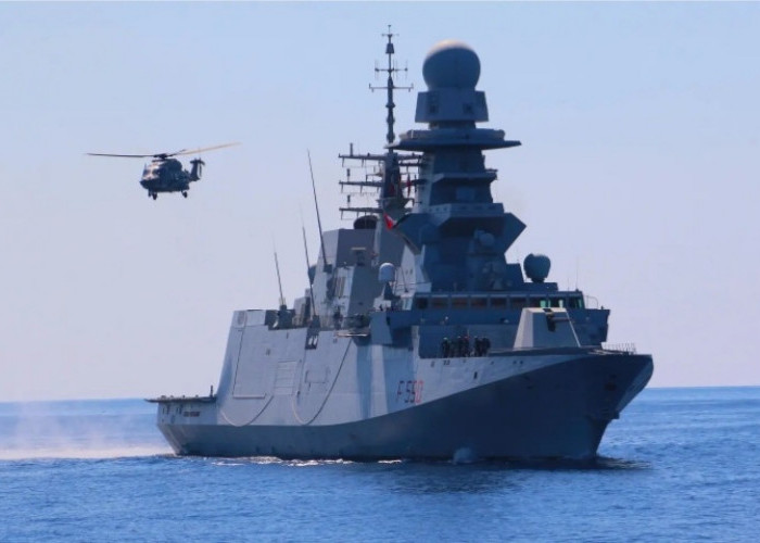KRI Diponogoro-365 Uji Kemampuan Dengan Kapal NATO Di Laut Mediterania