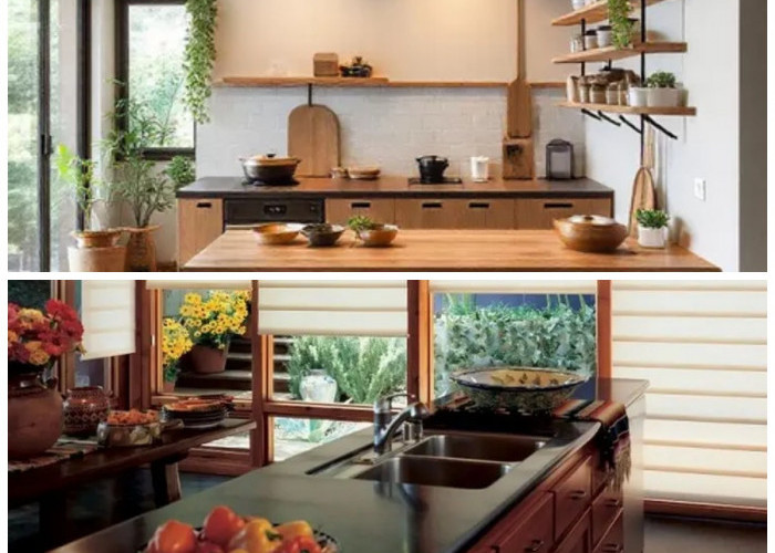 Inspirasi Dapur Bersih Gaya Jepang, Simpel, Rapi, dan Estetik