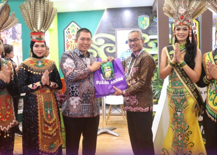Wako Pagar Aam Ludi Oliansyah Hadiri Pembukaan Indonesia City Expo 