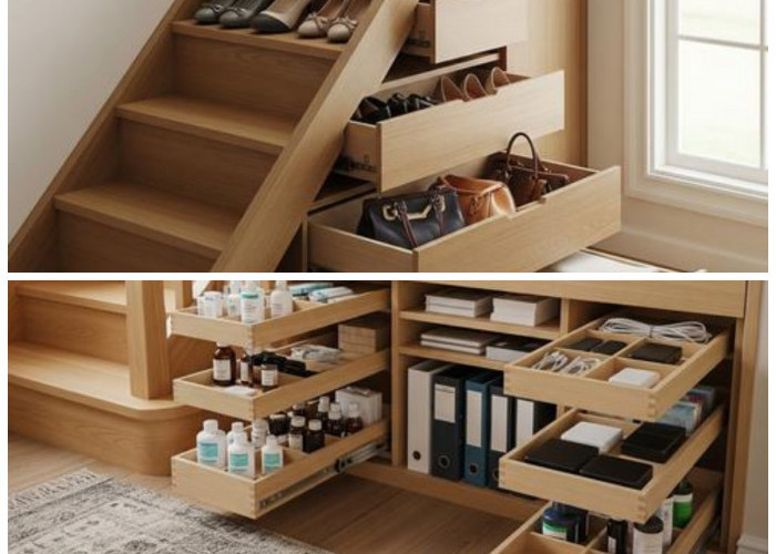 Dapur Lebih Ringkas dan Elegan, 6 Inspirasi Hidden Storage Laci Tarik Paling Fungsional di 2026