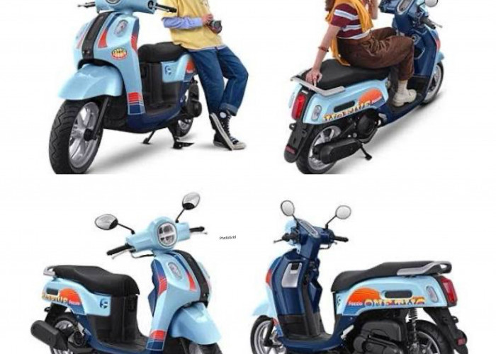 Yamaha Fazzio Special Edition Sunset Blue Resmi Hadir, Warna Eksklusif yang Bikin Skutik Makin Berkelas