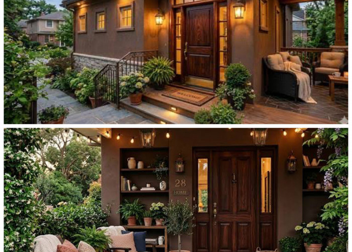 10 Kombinasi Warna Cat Teras dan Pintu Kayu yang Bikin Tampilan Rumah Makin Elegan di 2026!