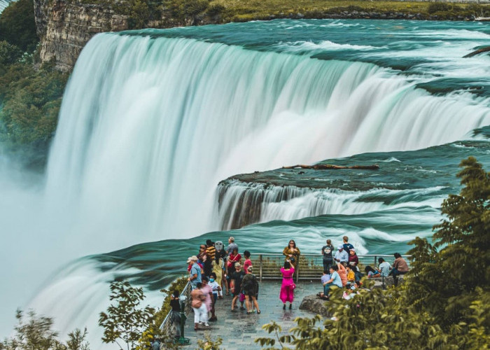 Dibalik Eksotisnya Niagara, Ternyata Taman Air Terjun Tertua, Diakui UNESCO Loh