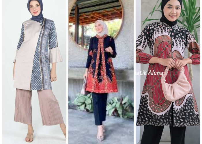 Inillah Berbagai Rekomendasi Tunik Motif Batik dan Apakah Itu Batik!