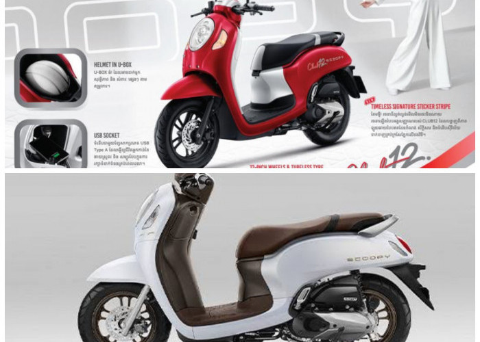 Honda Scoopy Club 12: Motor Matic Retro Sporty dengan Spesifikasi Terbaik