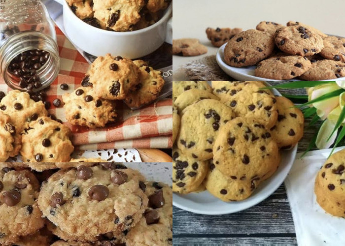 Cookies Vanilla dan Choco Chips, Cemilan Simpel yang Bikin Nagih!