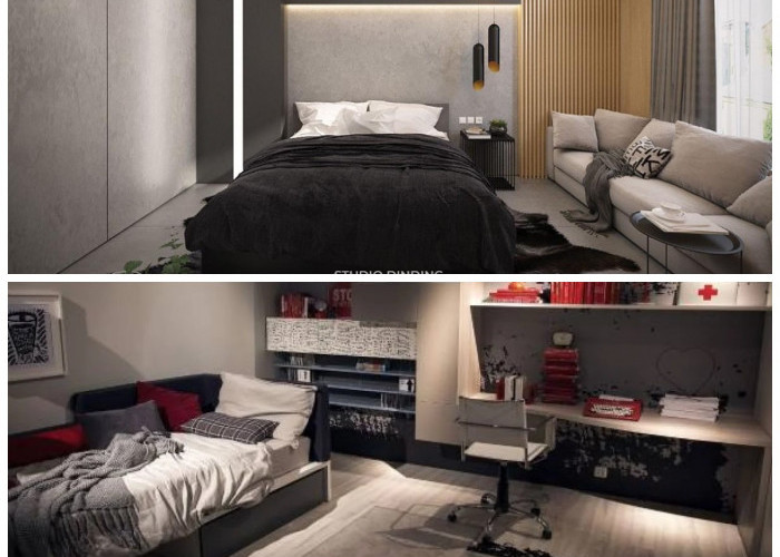 Kamar Cowok Tampil Keren! 8 Konsep Desain Maskulin yang Bikin Makin Betah di Rumah