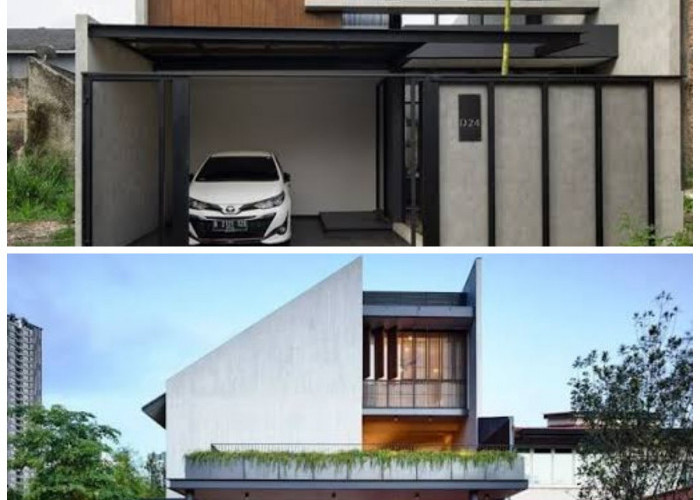 Walau Lahan Terbatas, 9 Desain Fasad Minimalis Ini Sukses Bikin Rumah Kelihatan Luas dan Mewah!