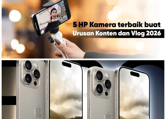5 HP Kamera Rasa iPhone Terbaik 2026: Desain Premium dan Foto Tajam, Harga Mulai Rp2 Jutaan
