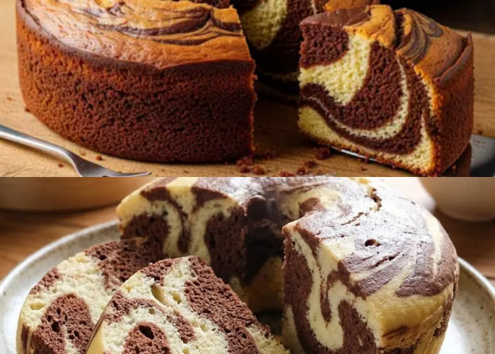 Resep Bolu Marmer Tanpa Oven & Tanpa Telur, Cara Pembuatannya Sangat Praktis dengan Hasil Tekstur yang Lembut