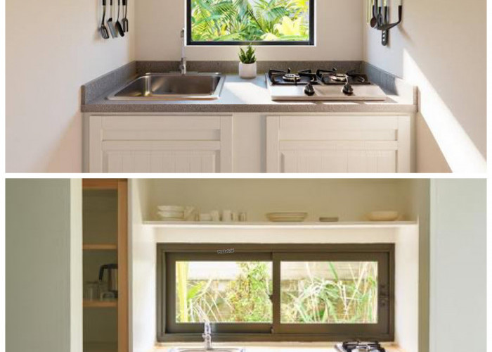 Rahasia Dapur Kecil Terasa Luas dan Segar: Manfaatkan Jendela Mini Secara Maksimal!