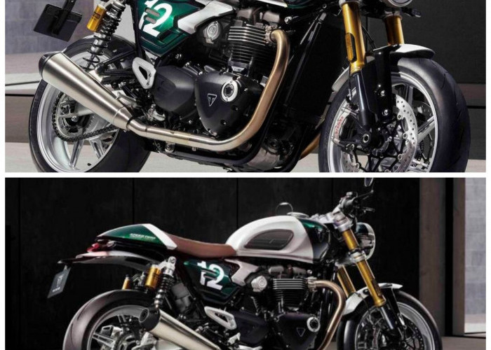 Triumph Speed Twin 1200 Cafe Racer Meluncur Terbatas: Hanya 800 Unit di Seluruh Dunia