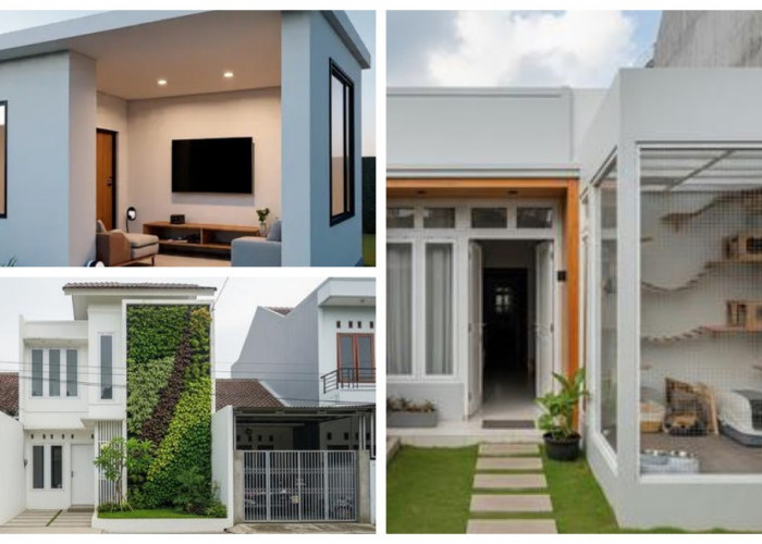 8 Desain Rumah di Lahan Bekas Kontrakan 2025, Kecil tapi Tetap Stylish dan Nyaman Dihuni