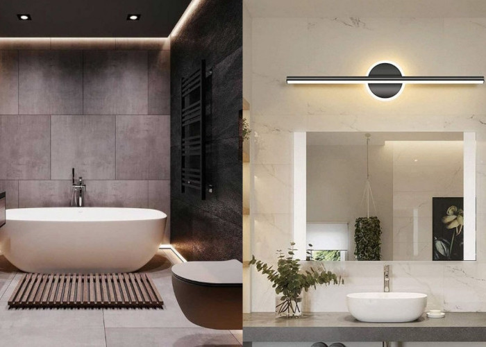 Inspirasi Desain Lampu Kamar Mandi Aman untuk Hunian Modern!