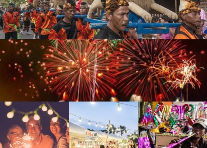 Inilah 8 Tradisi dan Kebiasaan Unik Sambut Tahun Baru di Indonesia, Ditempat Kamu yang Mana