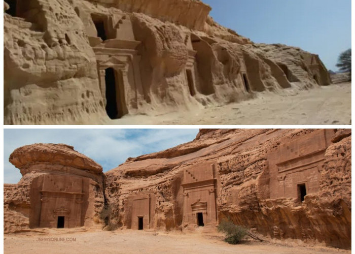 Kemegahan Madain Saleh: Peninggalan Arsitektur Tsamud yang Menantang Waktu