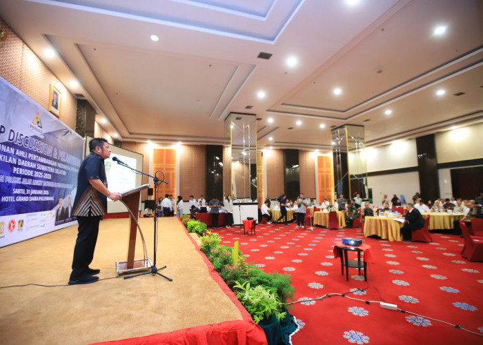 Dukung Penuh Perhapi Sumsel, Pemprov Sumsel ingin Adanya Kontribusi nyata dalam Pembangunan Pertambangan