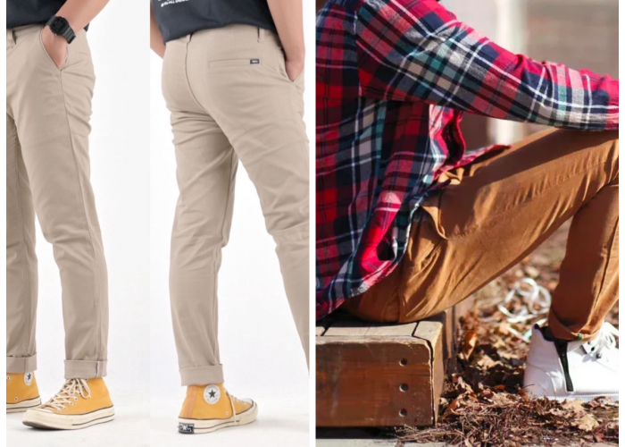 Tips Memakai Celana Chino Pria agar Tampil Trendy dan Percaya Diri
