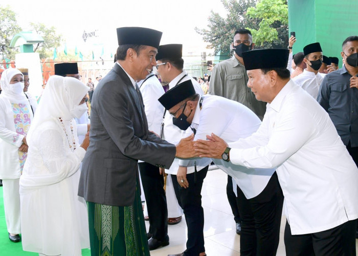 Presiden Jokowi dan Ibu Iriana Hadiri Resepsi Puncak Satu Abad NU