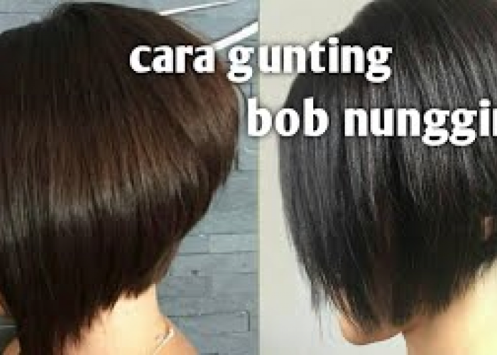 Bob Nungging, Gaya Rambut Terbaru yang Bikin Tampil Lebih Muda! Mau Coba?