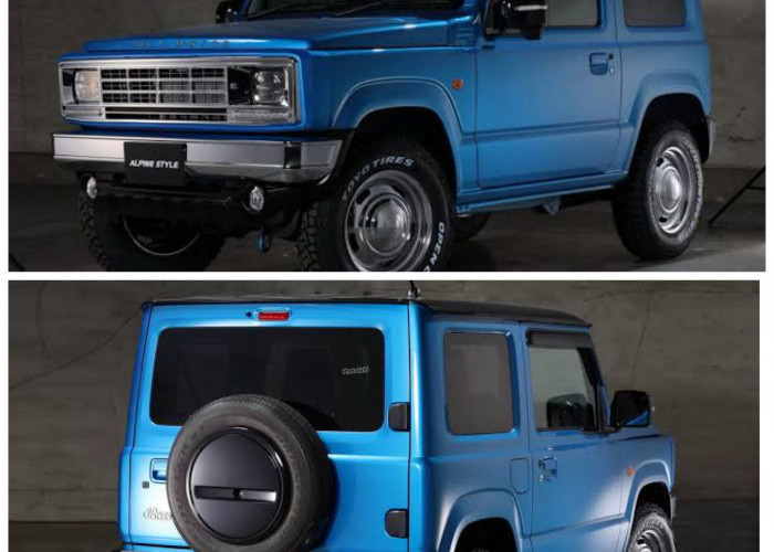 Suzuki Jimny Bergaya Chevy Klasik, Perpaduan Unik yang Mencuri Perhatian