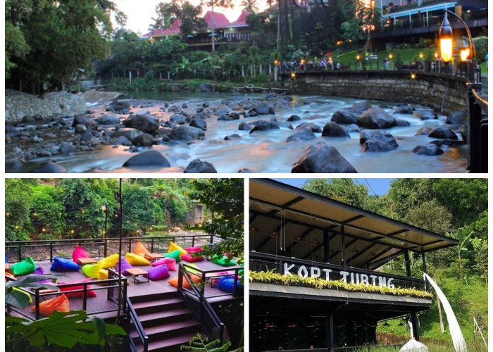 Kopi Tubing Bogor, Tempat Nongkrong Favorit Sambil Menikmati Sungai yang Menenangkan!