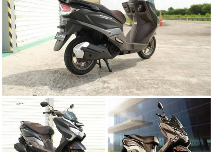 Suzuki Burgman 250: Skuter Premium Touring dengan Fitur Lengkap dan Teknologi Modern!