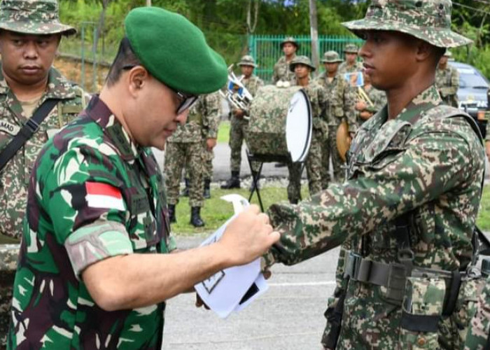 Satgas Pamtas Yonarmed 16/TK dan TDM Laksanakan Patroli Terkoordinasi Seri 2 