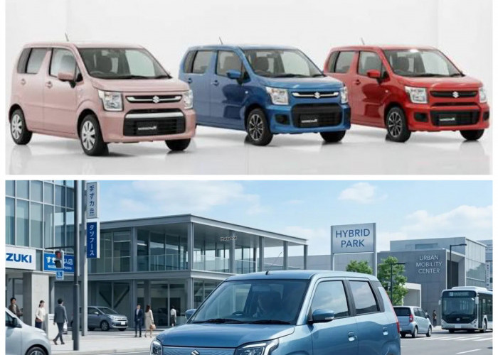 Mobil Kecil Rasa Hemat! Suzuki Wagon R Hybrid 2026 Tembus 25 Km/L di Jalanan Kota