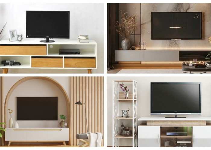 5 Inspirasi Dekor Meja TV yang Bikin Area Tengah Ruang Tamu Hidup dan Elegan