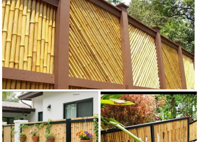 Pagar Bambu Minimalis Kekinian: 6 Inspirasi Murah yang Bikin Rumah Desa Tampak Estetik & Instagramable!