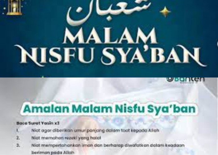 5 Amalan yang Dianjurkan di Malam Nisfu Syaban, InsyaAllah Rezeki Lancar Sepanjang Tahun! 